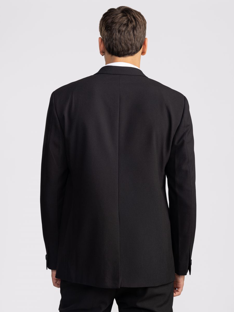 גקט לגבר עם סגירה כפולה