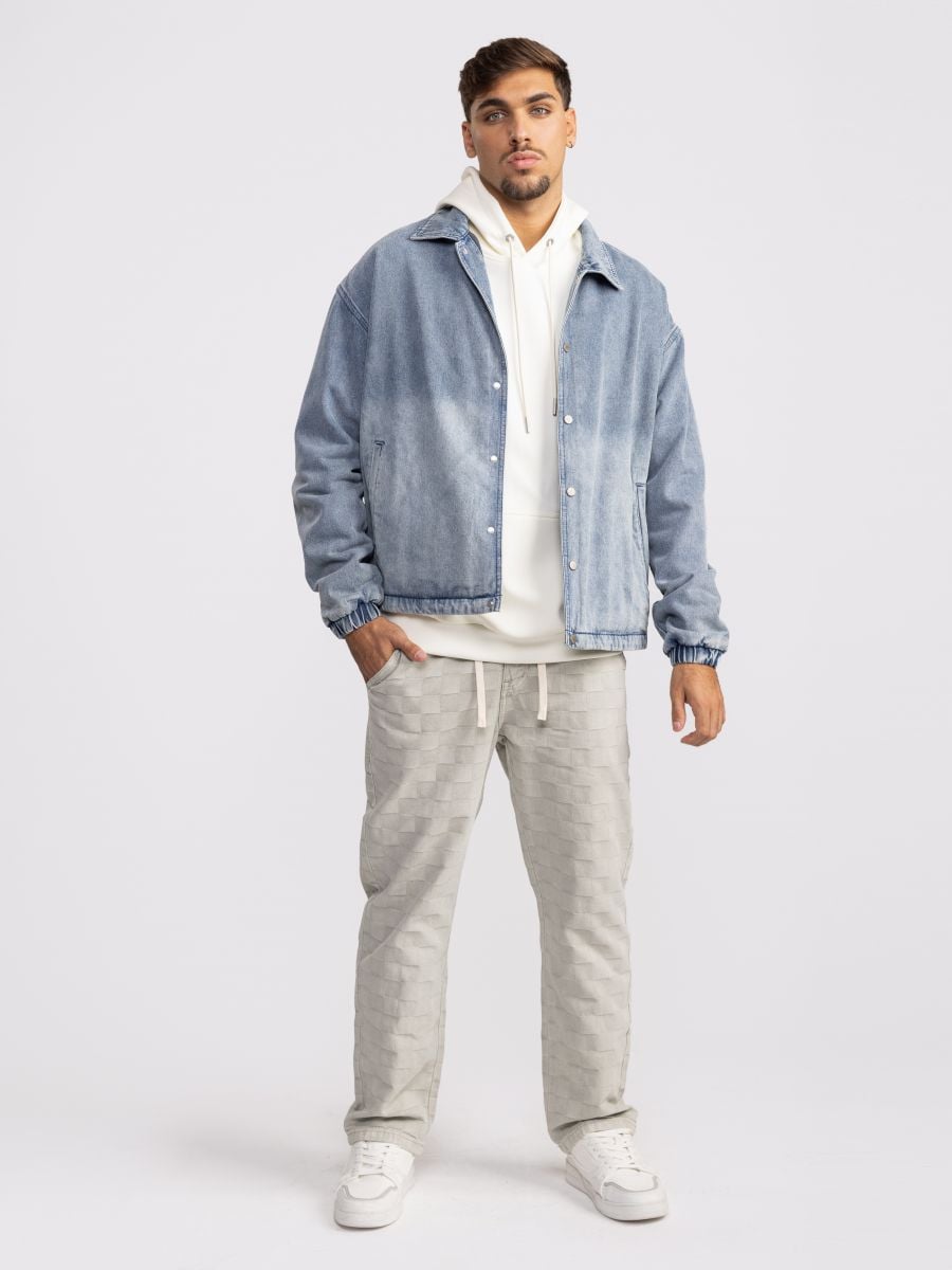 גקט גינס ווש לגבר