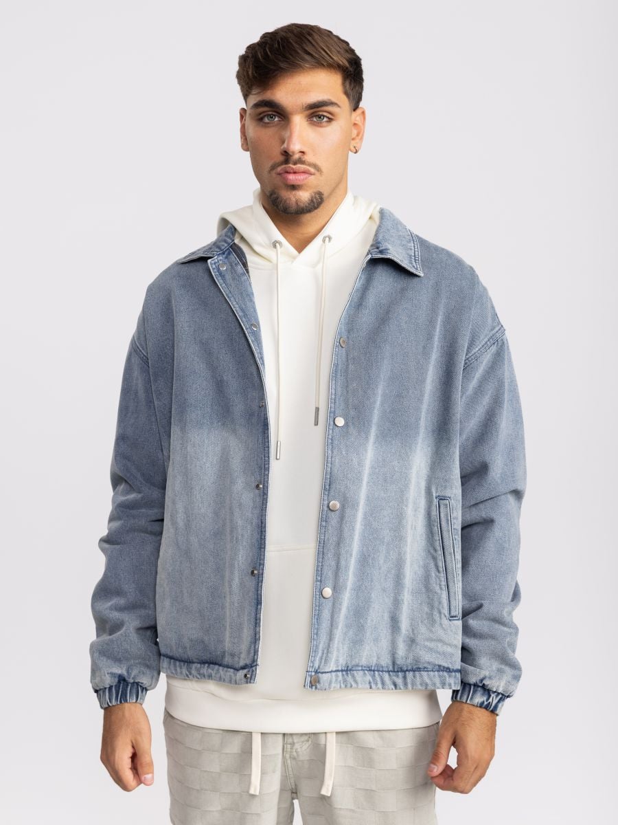 גקט גינס ווש לגבר