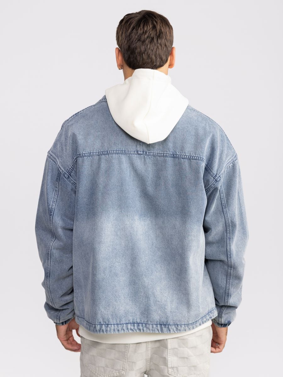 גקט גינס ווש לגבר