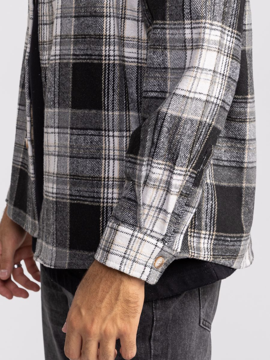 גקט אובר שירט פלאנל לגבר