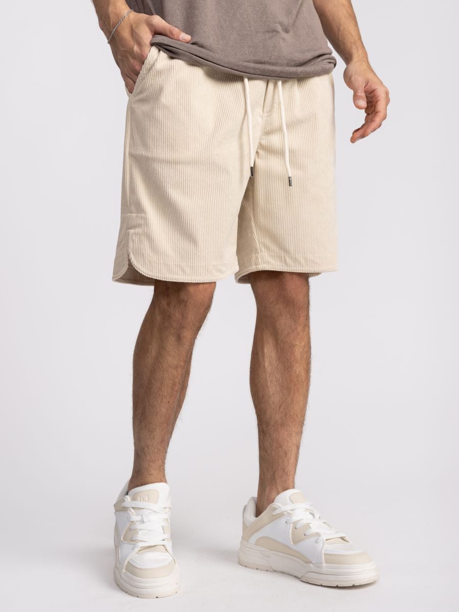 מכנסי ברמודה קורדרוי לגבר