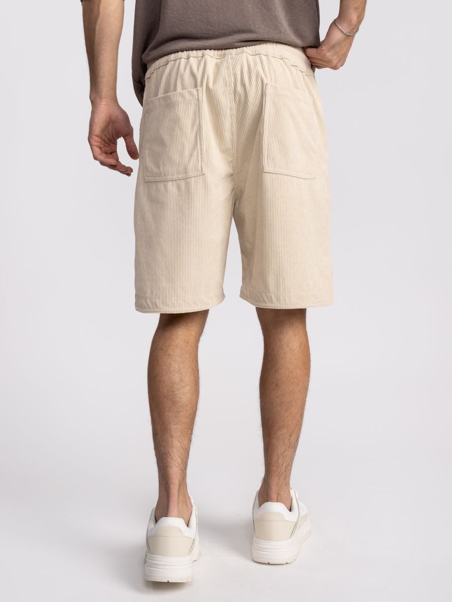 מכנסי ברמודה קורדרוי לגבר