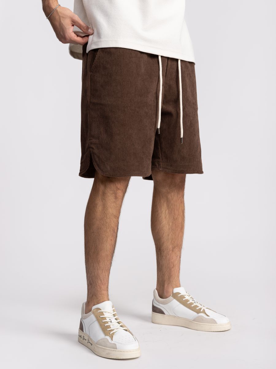 מכנסי ברמודה קורדרוי לגבר