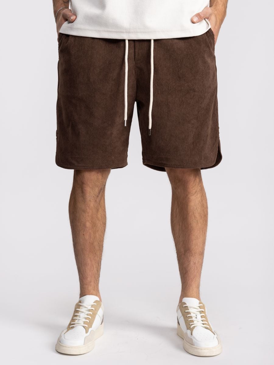 מכנסי ברמודה קורדרוי לגבר