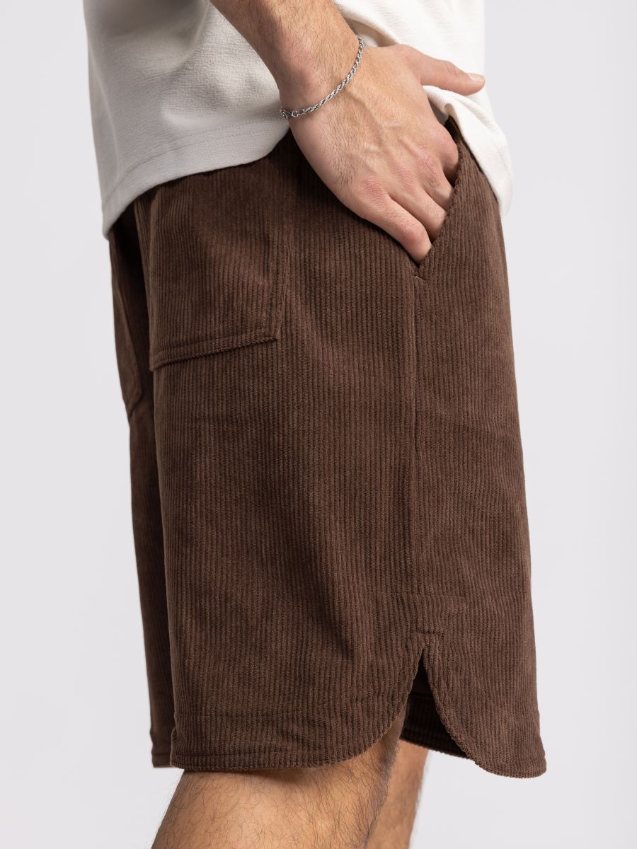 מכנסי ברמודה קורדרוי לגבר