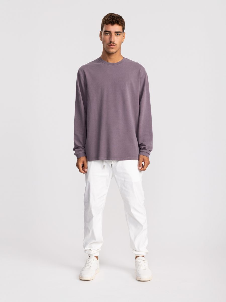 טישרט ארוכה לונג סלאב ארוכה לגבר