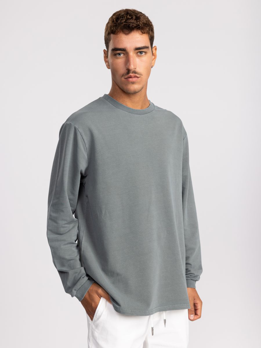 טישרט ארוכה לונג סלאב ארוכה לגבר