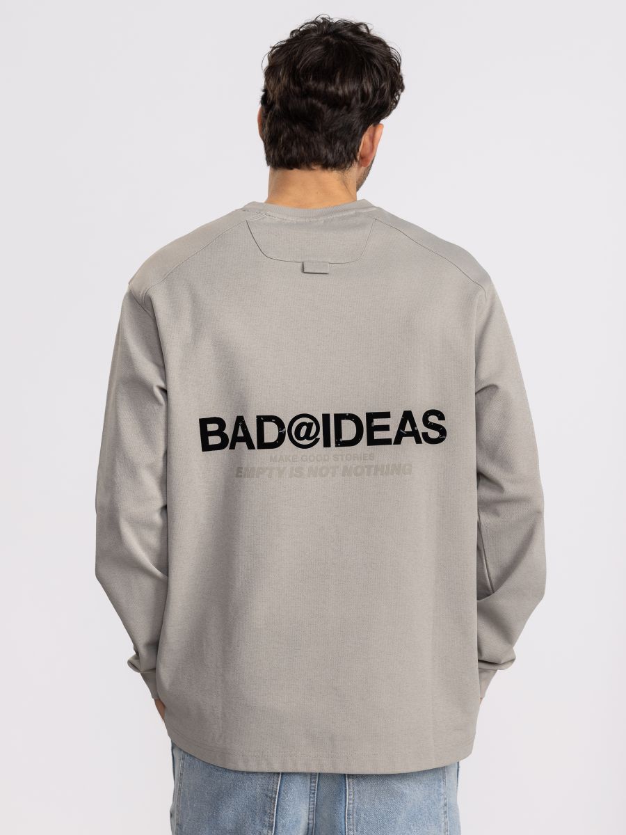 חולצת לונג סלאב לגבר BAD IDEAS