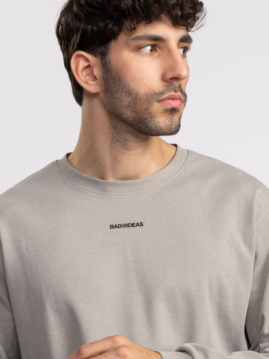 חולצת לונג סלאב לגבר BAD IDEAS