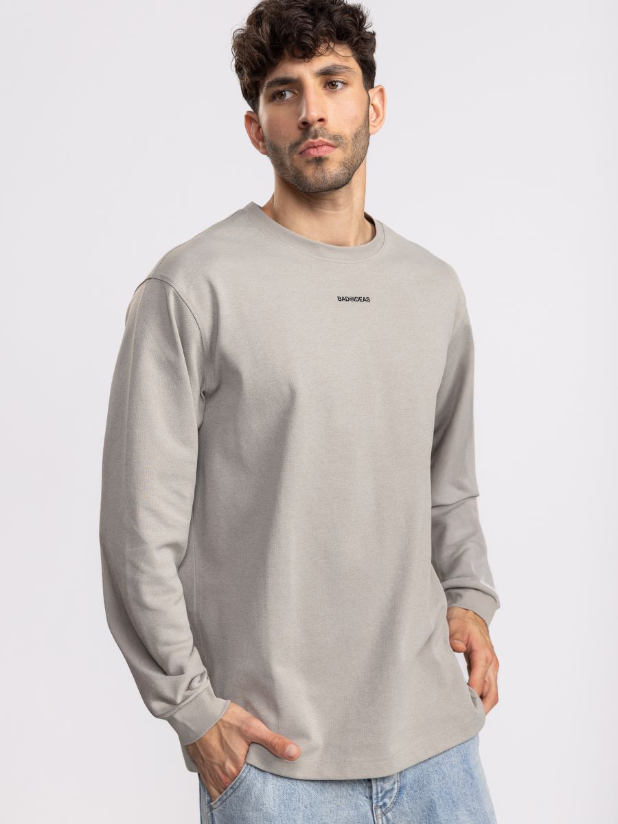 חולצת לונג סלאב לגבר BAD IDEAS