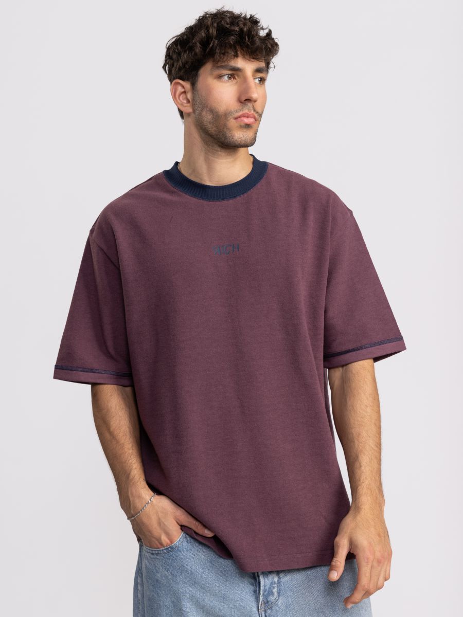 חולצת טי שירט אוברסייז לגבר RICH