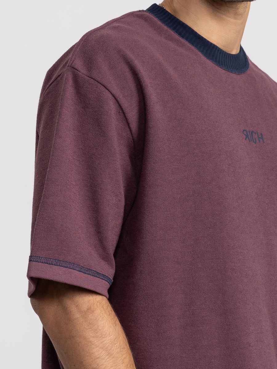 חולצת טי שירט אוברסייז לגבר RICH