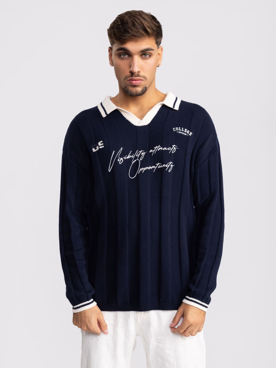 חולת סריג פריט לגבר COLLEGE