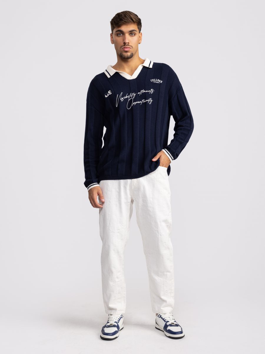 חולת סריג פריט לגבר COLLEGE