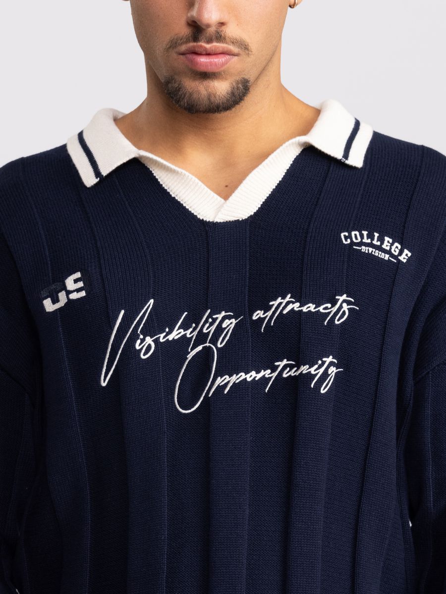 חולת סריג פריט לגבר COLLEGE