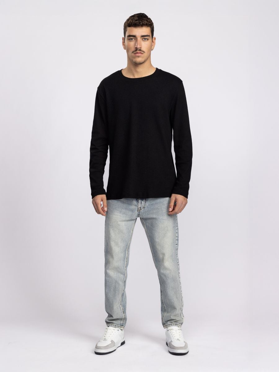 חולצת ריב ארוכה לגבר