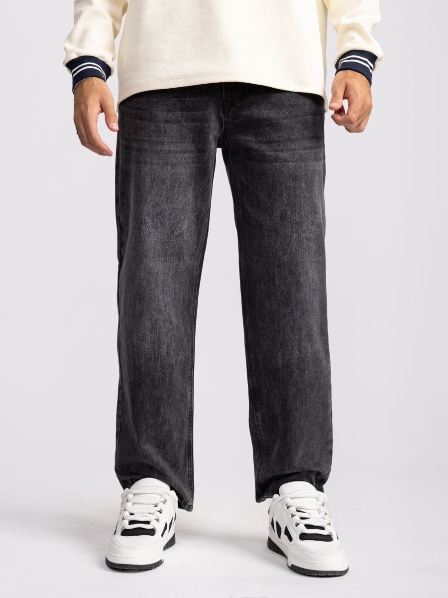 גינס לגבר בגזרה ישרה TOM