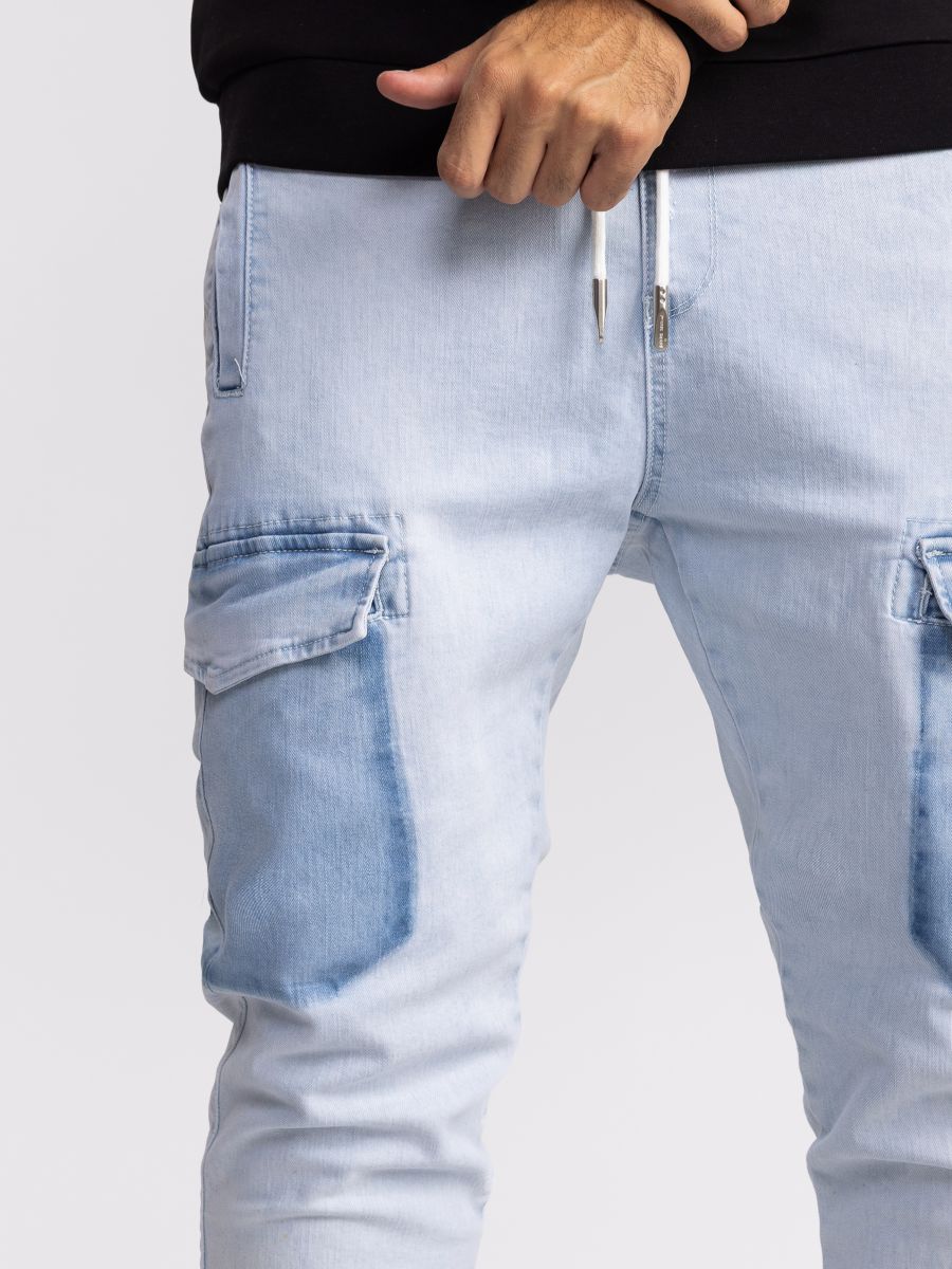 מכנסי דגמ”ח דנים עם כיסי קרגו