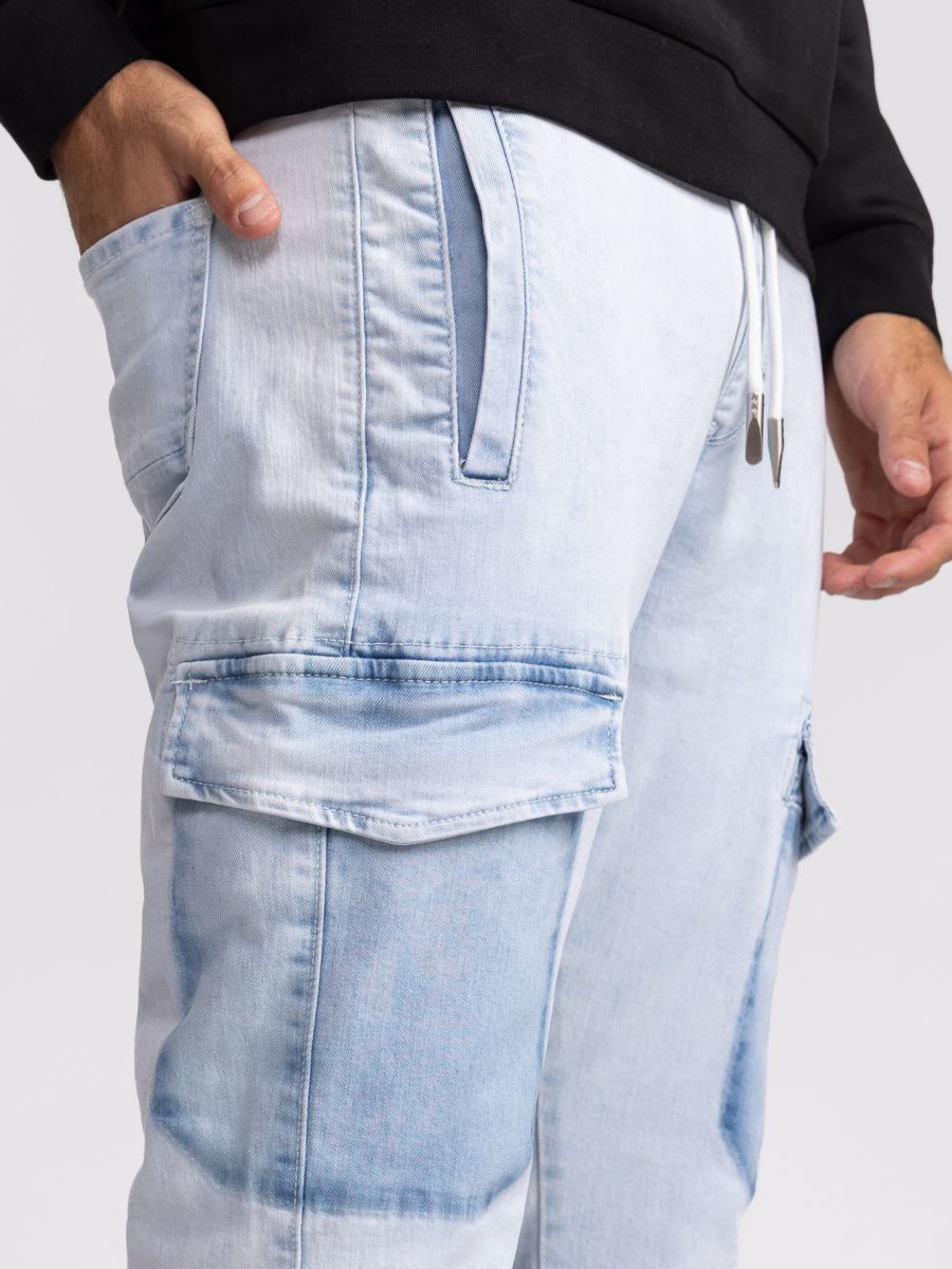 מכנסי דגמ”ח דנים עם כיסי קרגו