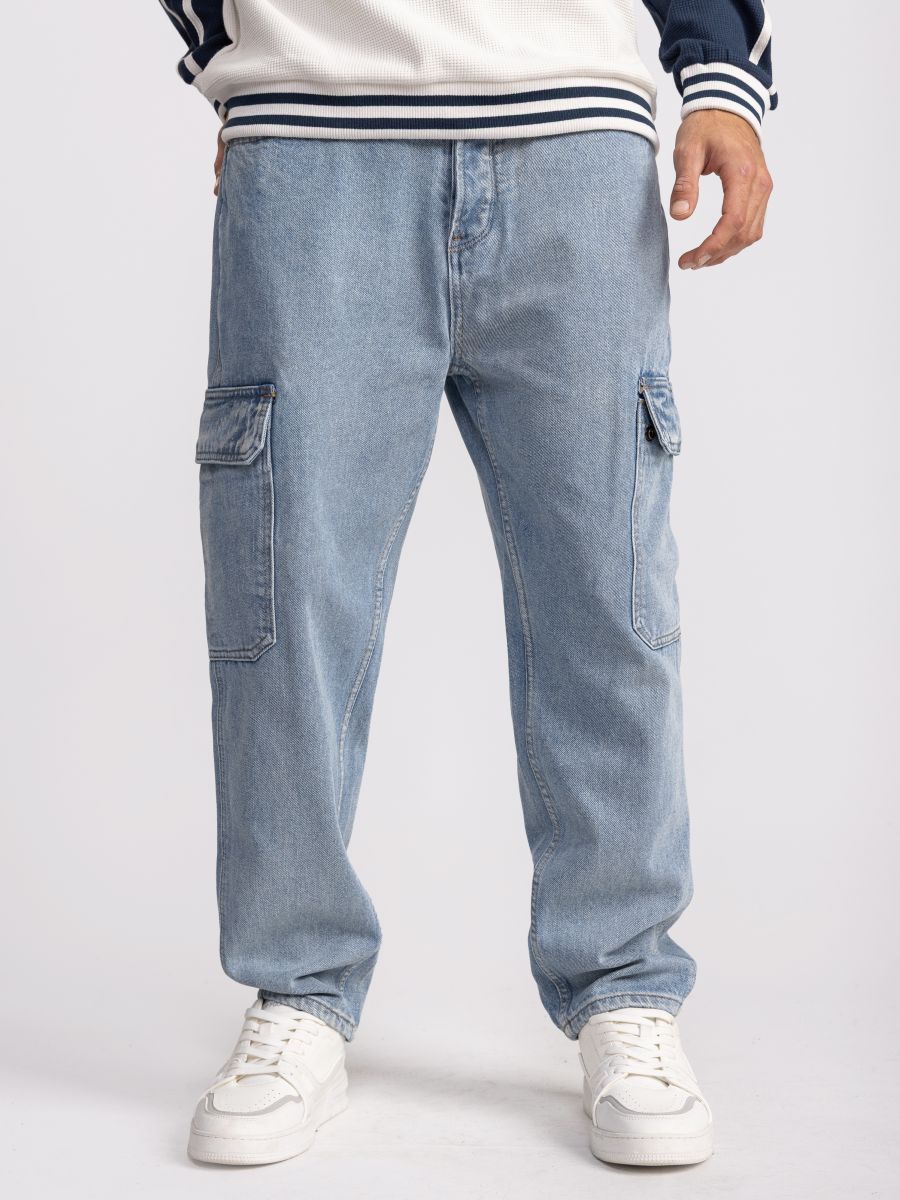 מכנסי ג’’ינס דגמ”ח במראה שטוף