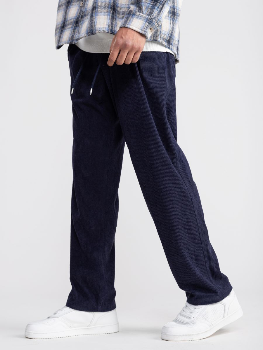 מכנסי מכנס קורדרוי לגבר