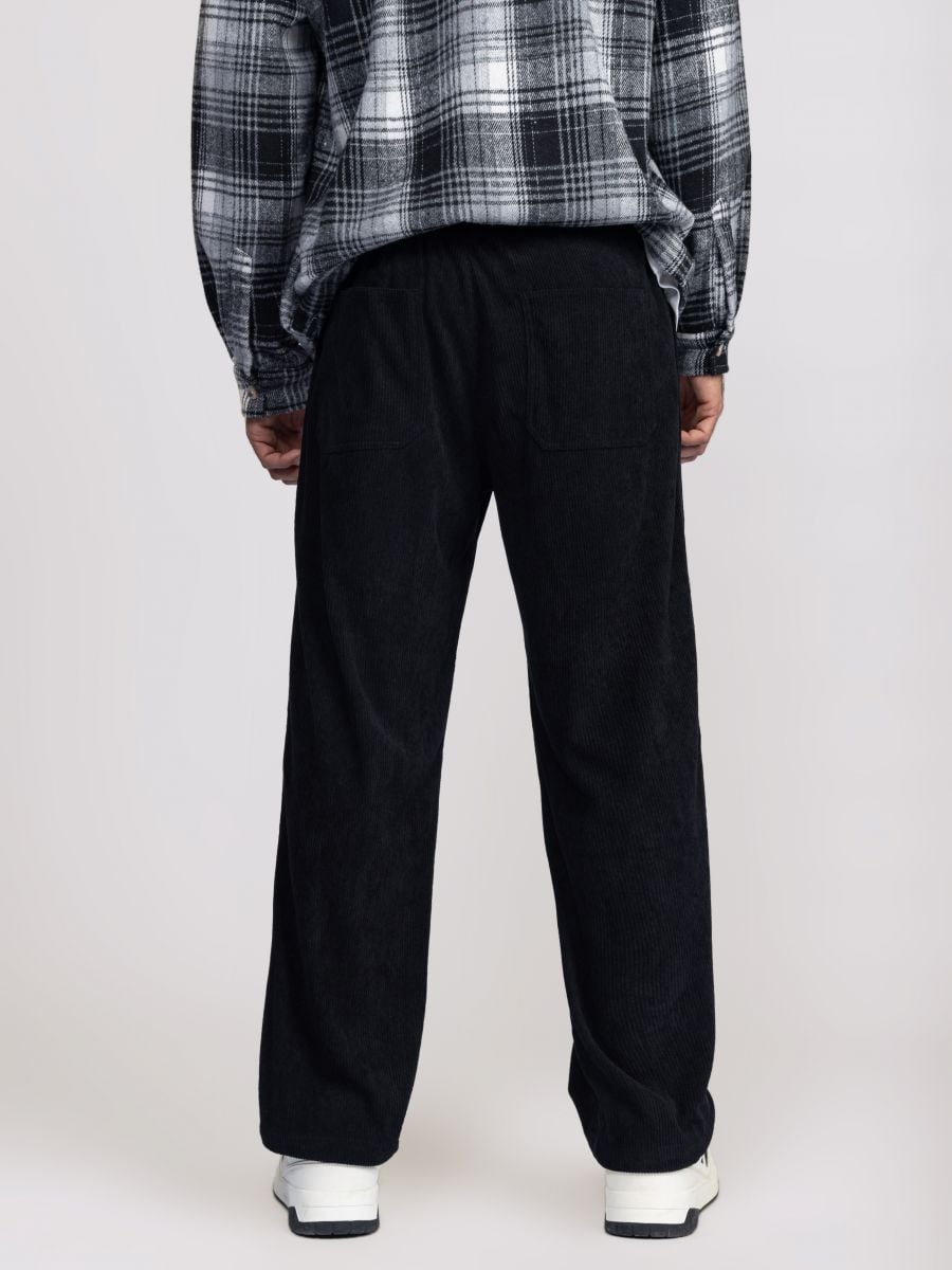 מכנסי מכנס קורדרוי לגבר