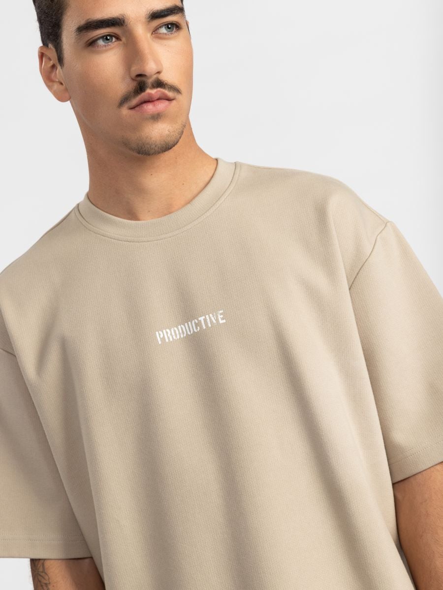 טי שירט קצרה לגבר PRODUCTIVE