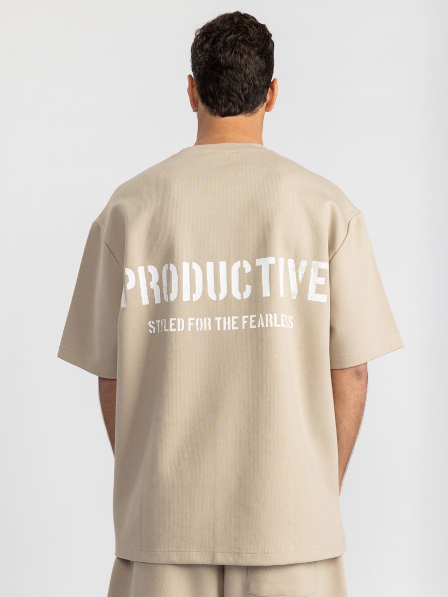טי שירט קצרה לגבר PRODUCTIVE