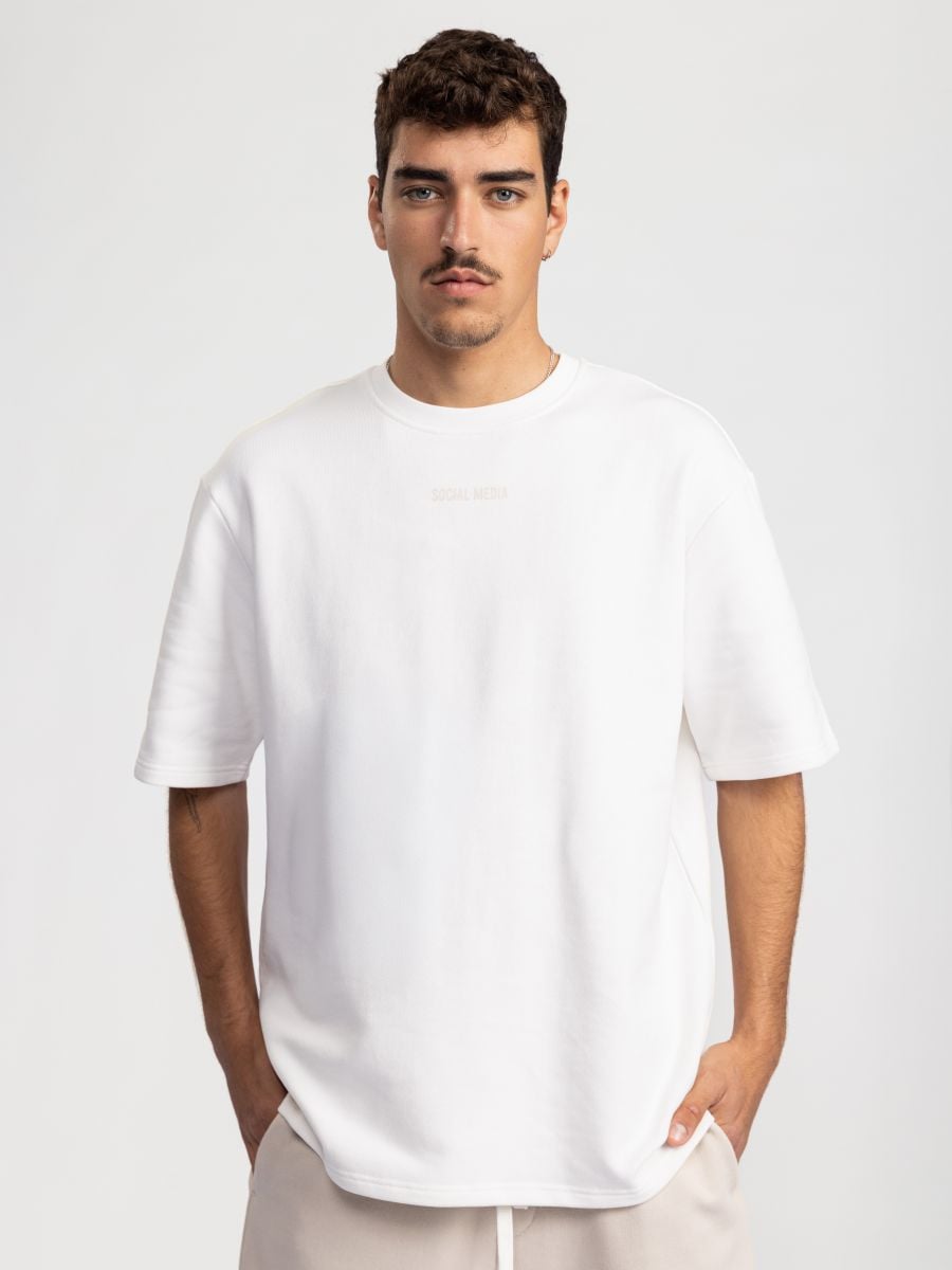 טי שירט לגבר SOCIAL MEDIA