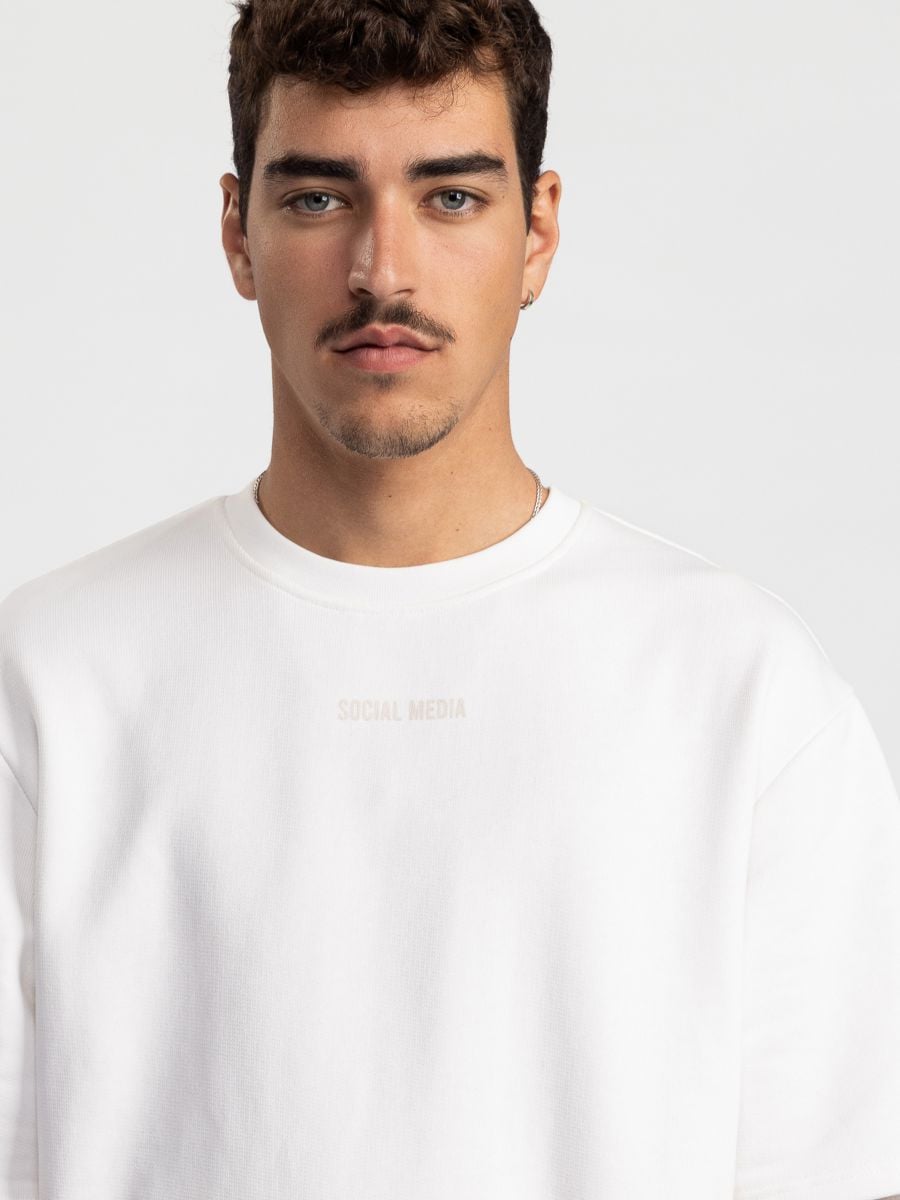 טי שירט לגבר SOCIAL MEDIA