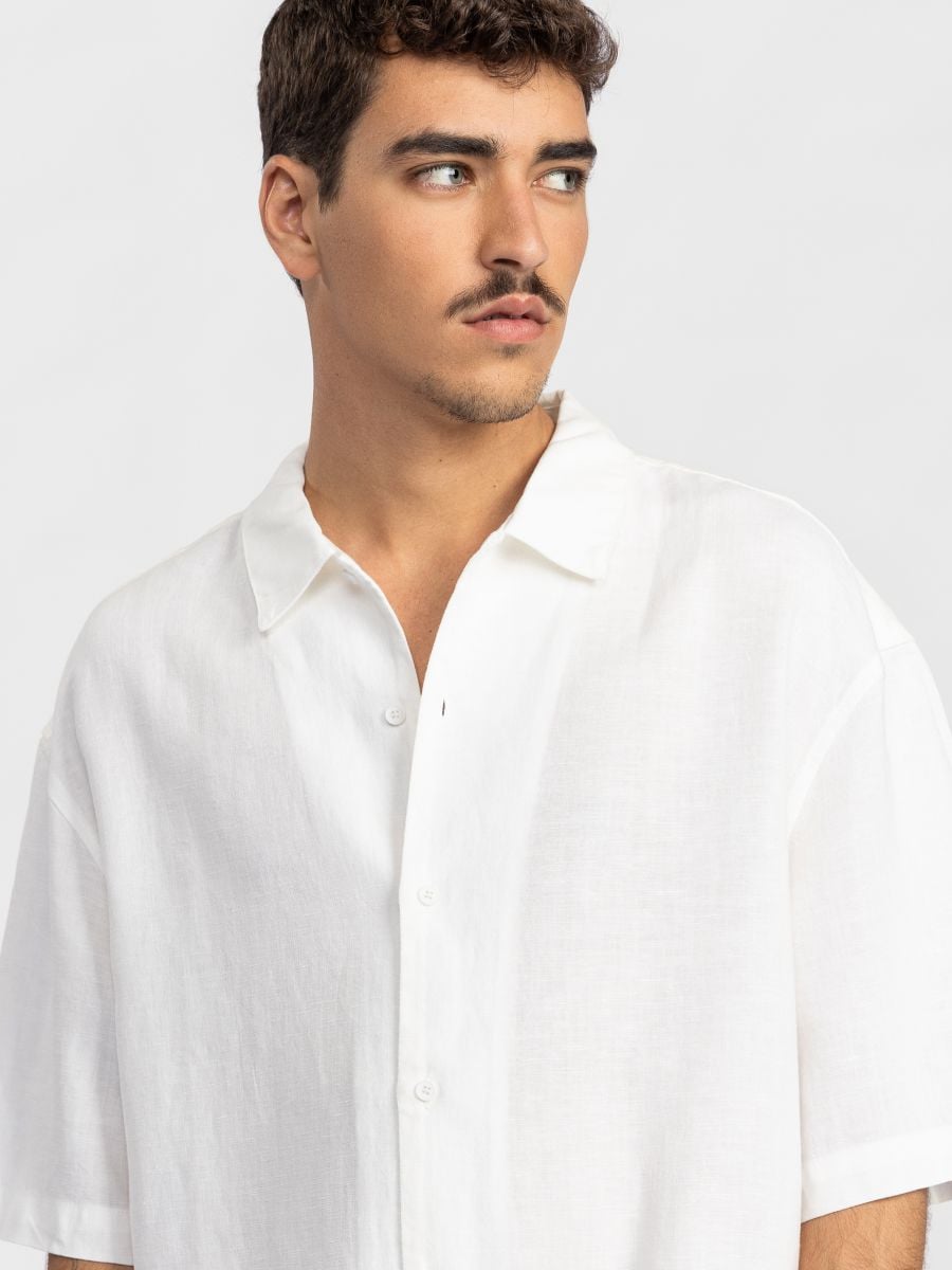 חולצה מכופתרת לגבר ריזורט