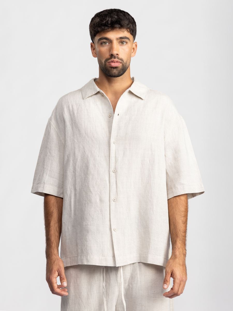 חולצה מכופתרת לגבר ריזורט