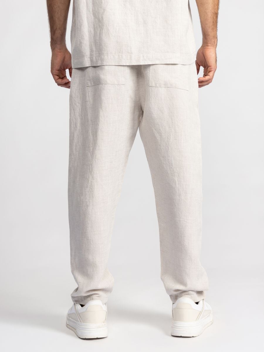 מכנסיים מכופתרים לגבר ריזורט