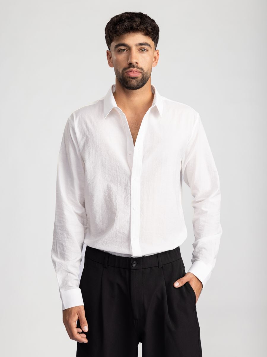 מכופתרות ארוכה לגבר