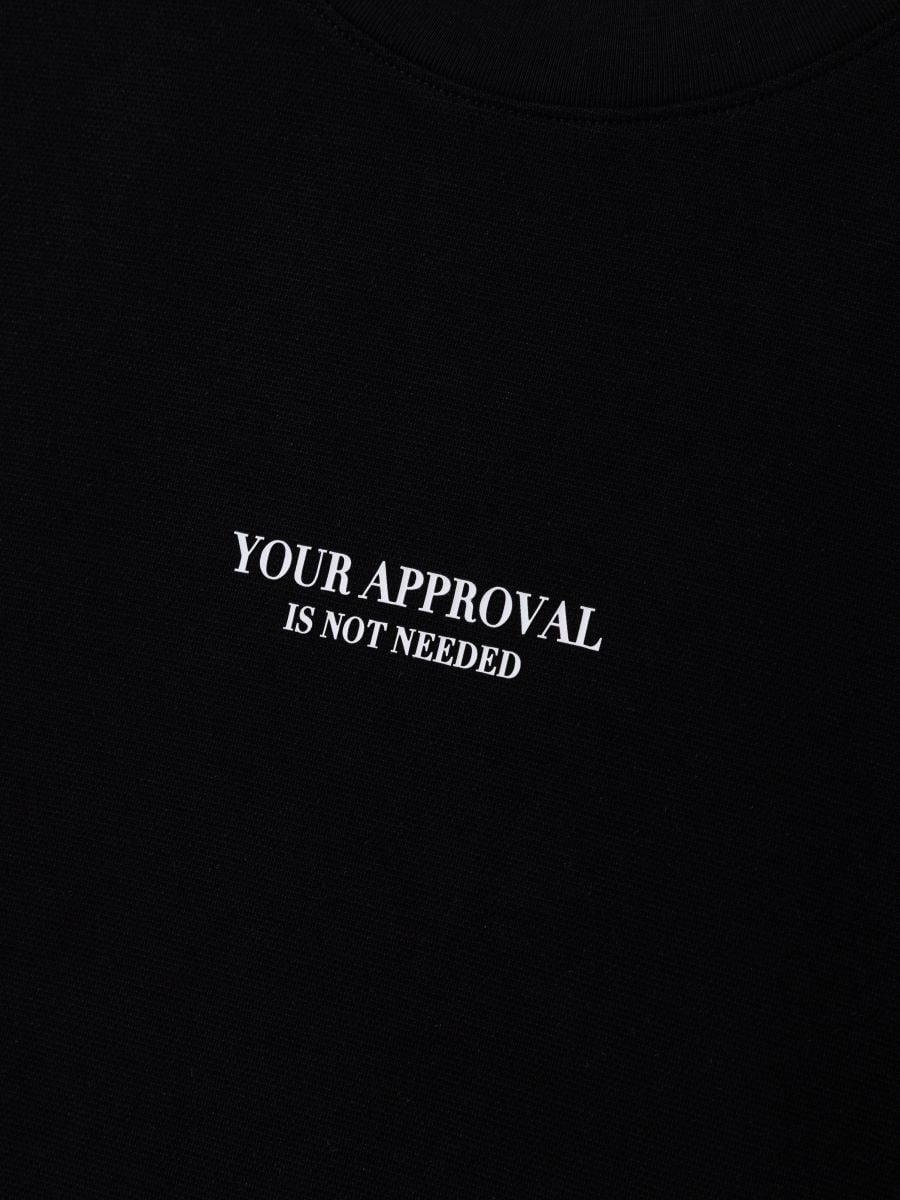 חולצה קצרה לגבר YOUR APPROVAL