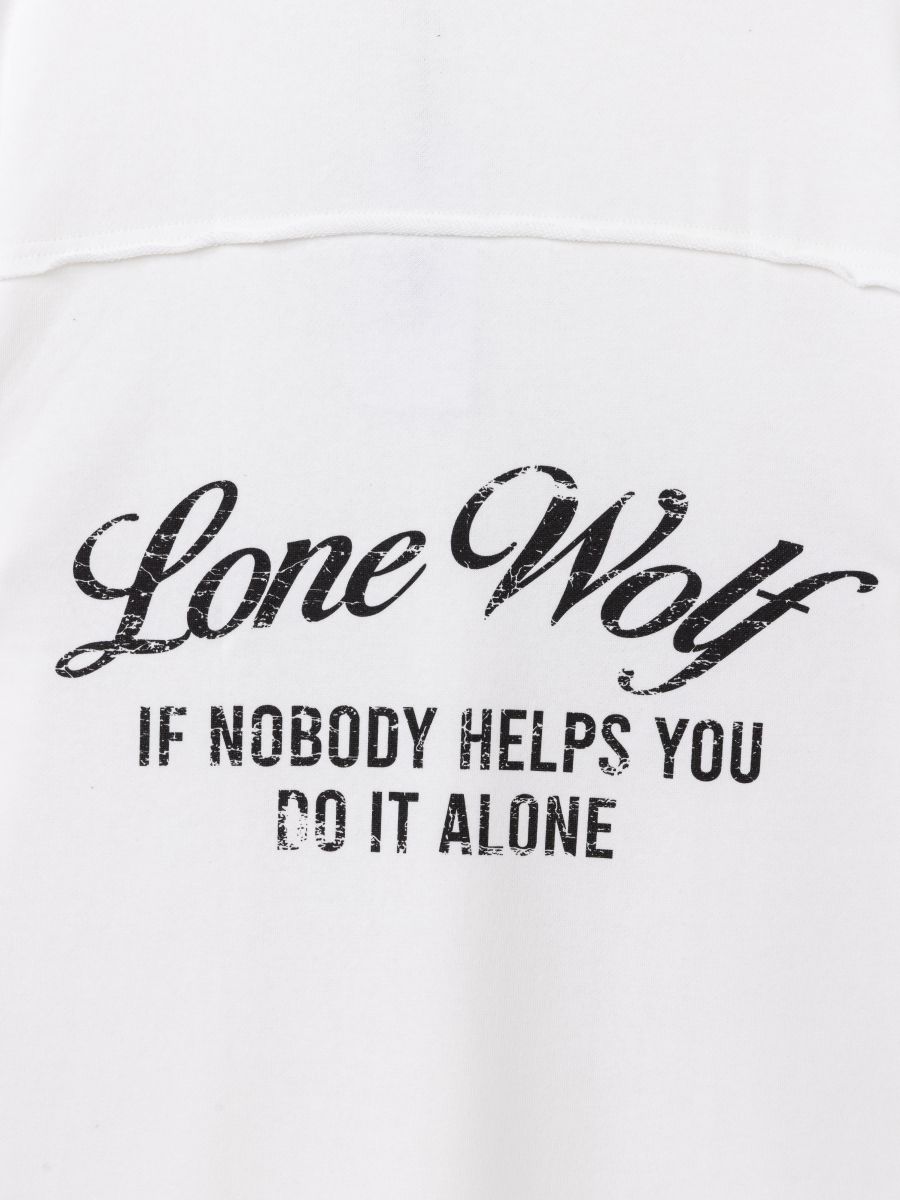 חולצה קצרה לגבר Lone Wolf