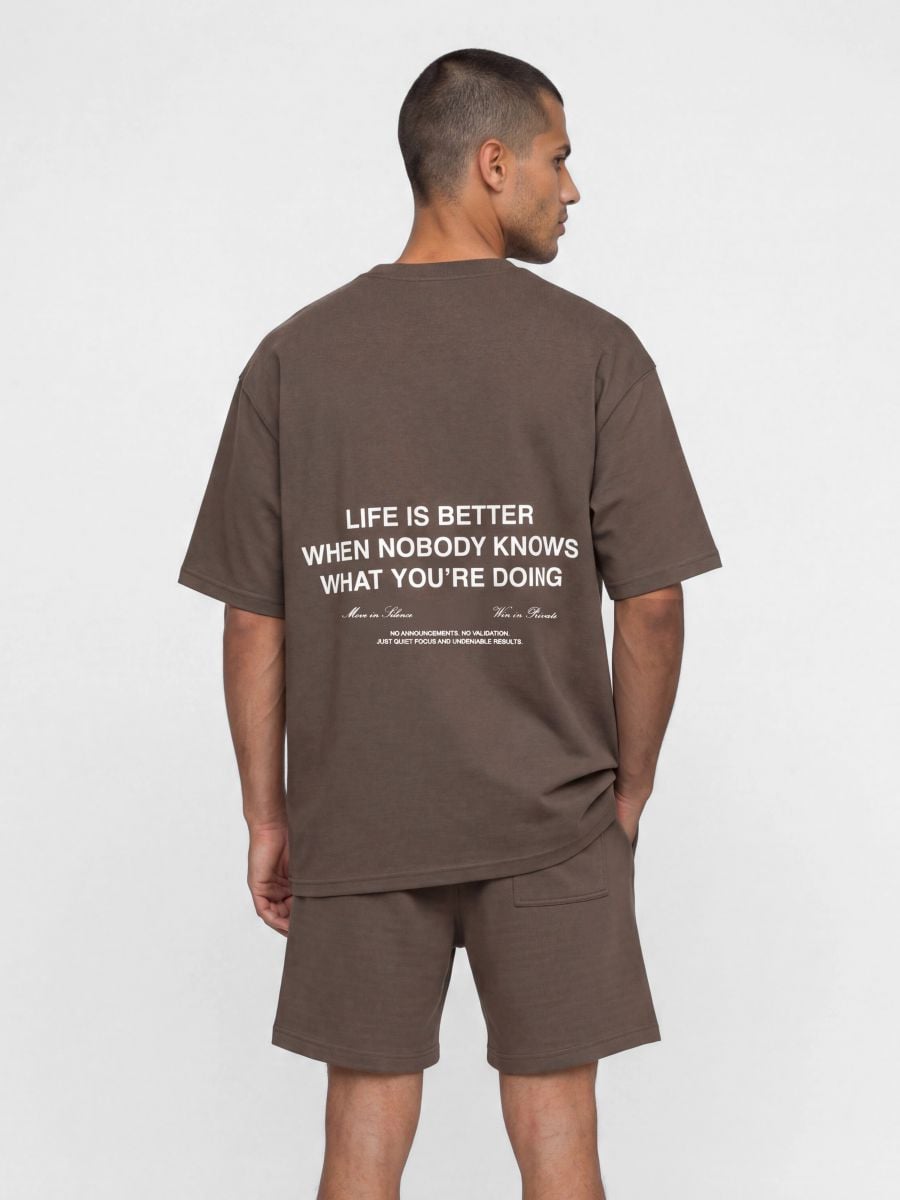חולצת טי שירט לגבר LIFE