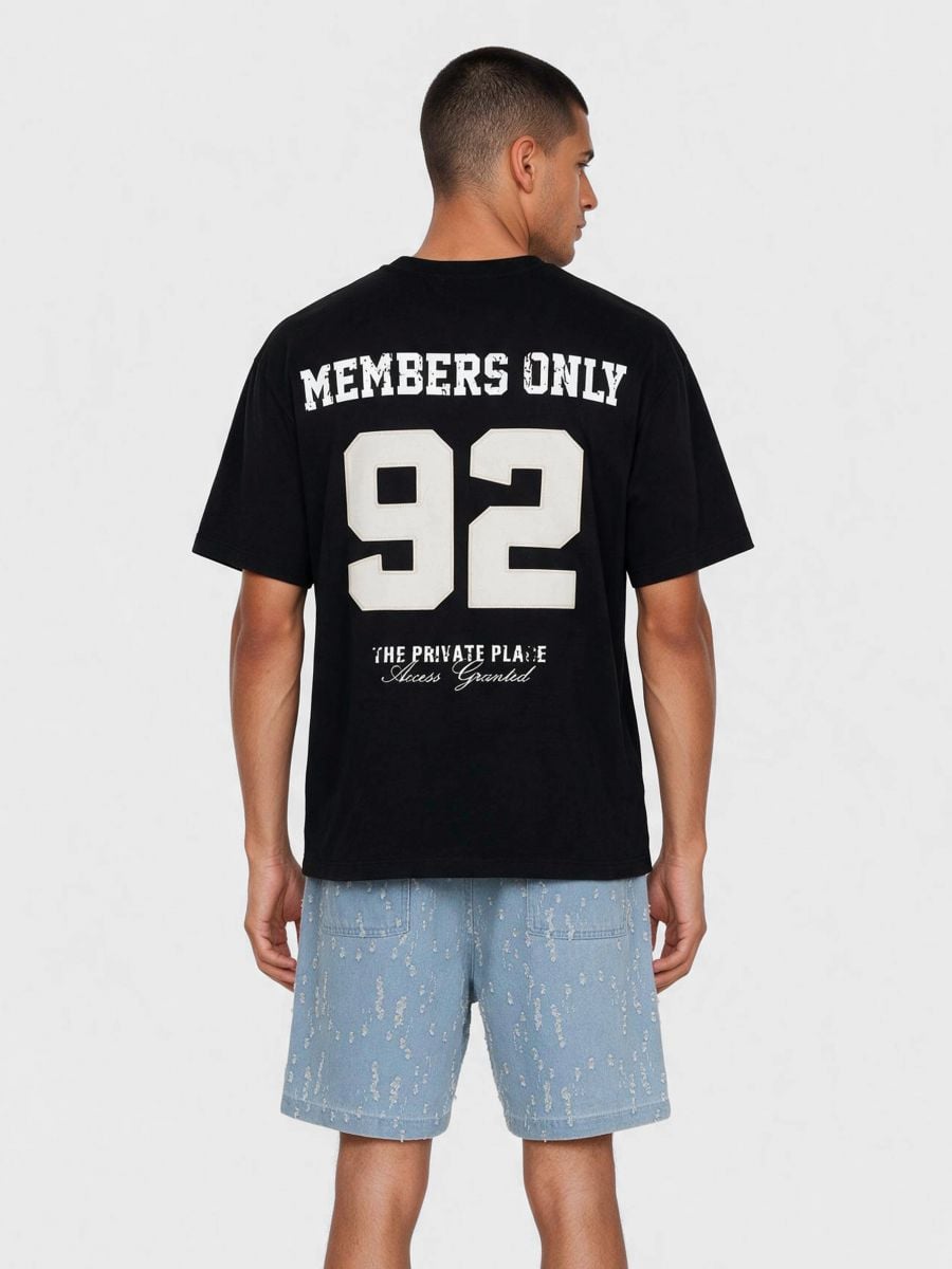 טישרט אובר סייז לגבר MEMBERS