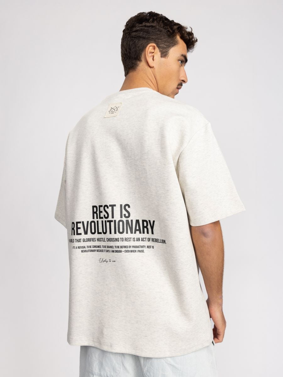 טישרט אובר סייז לגבר ERVOLUTIONARY