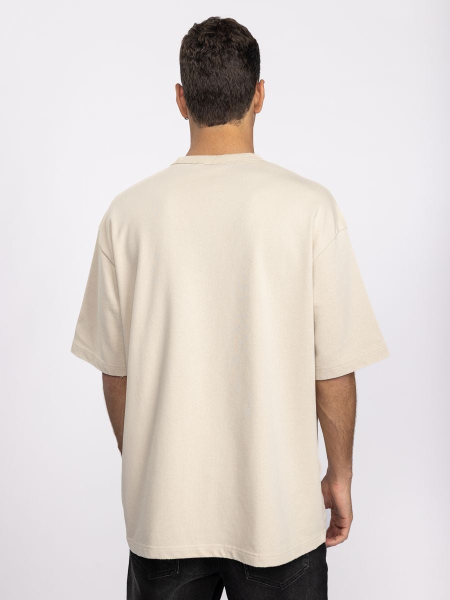 טי שירט חלקה לגבר\n בגזרת Blue Fit