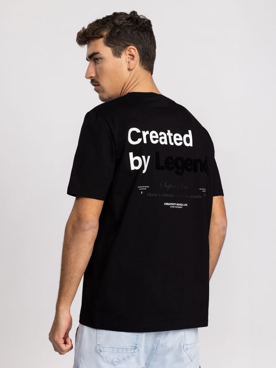 חולצת טי שירט לגבר Created by Legend