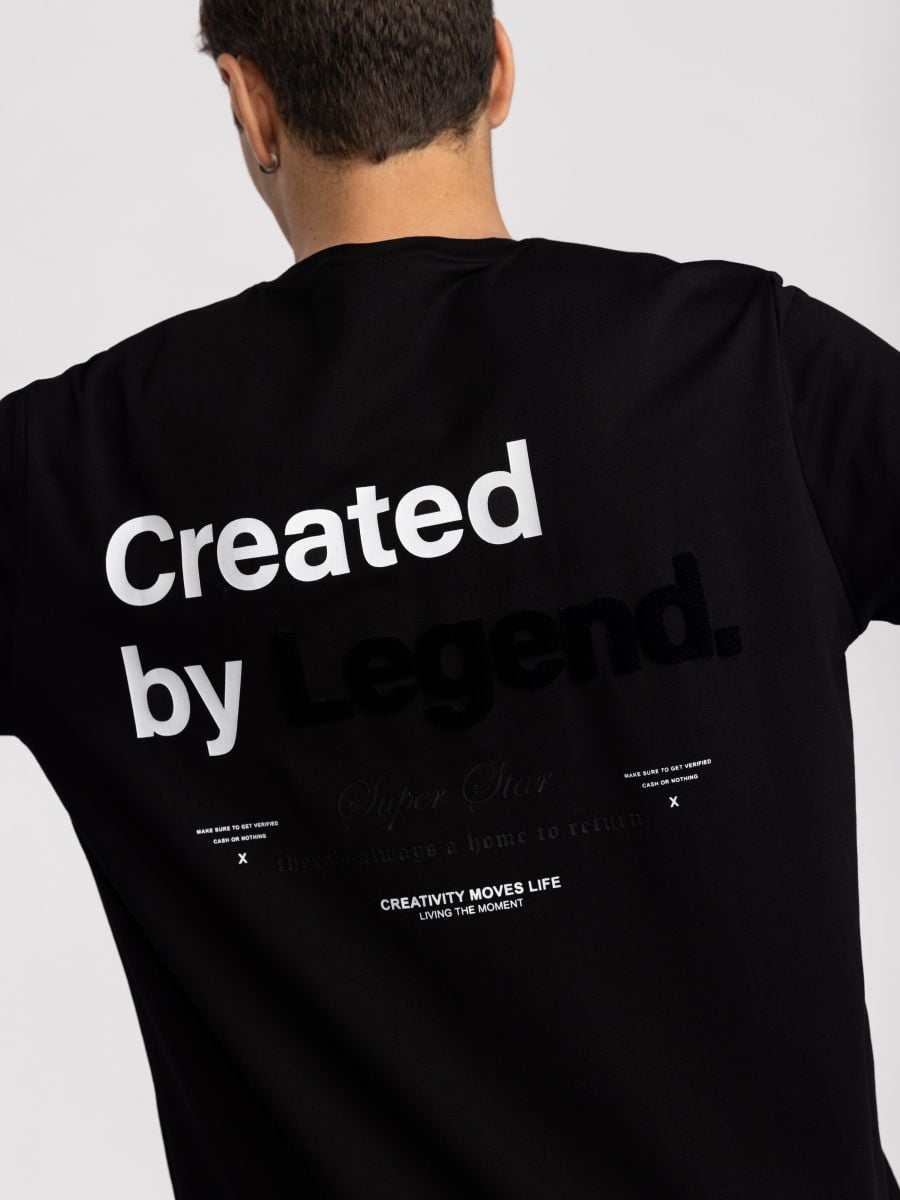 חולצת טי שירט לגבר Created by Legend