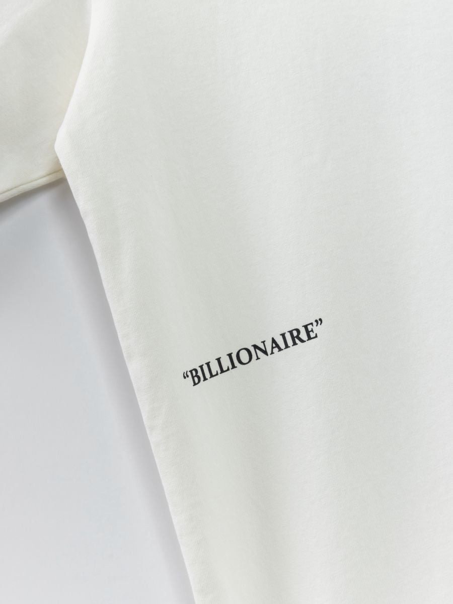 טי שירט אוברסייז לגבר BILLIONAIRE