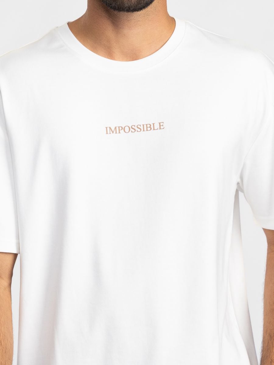 טישרט אובר סייז IMPOSSIBLE