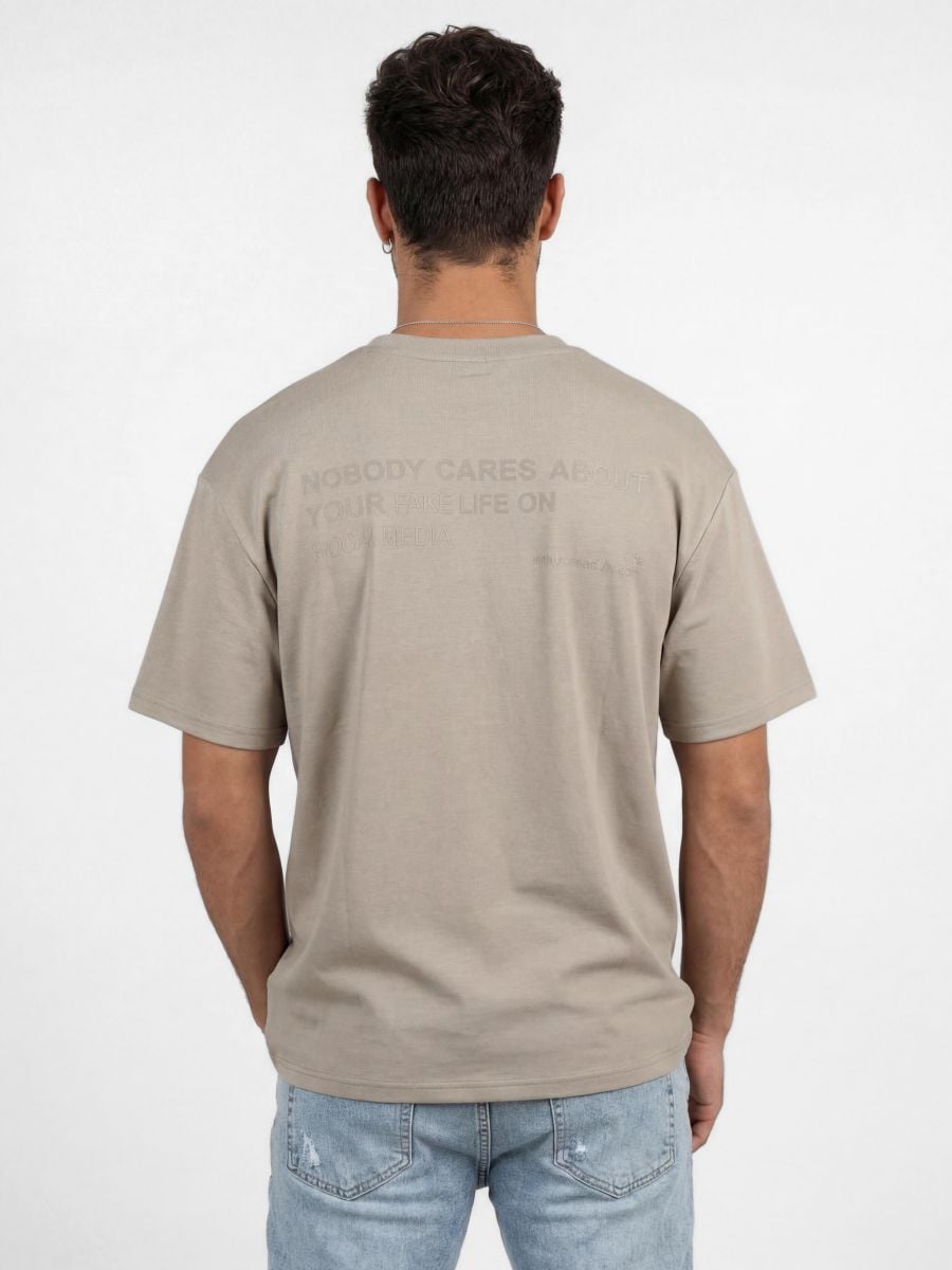 טישרט אובר סייז לגבר MEDIA