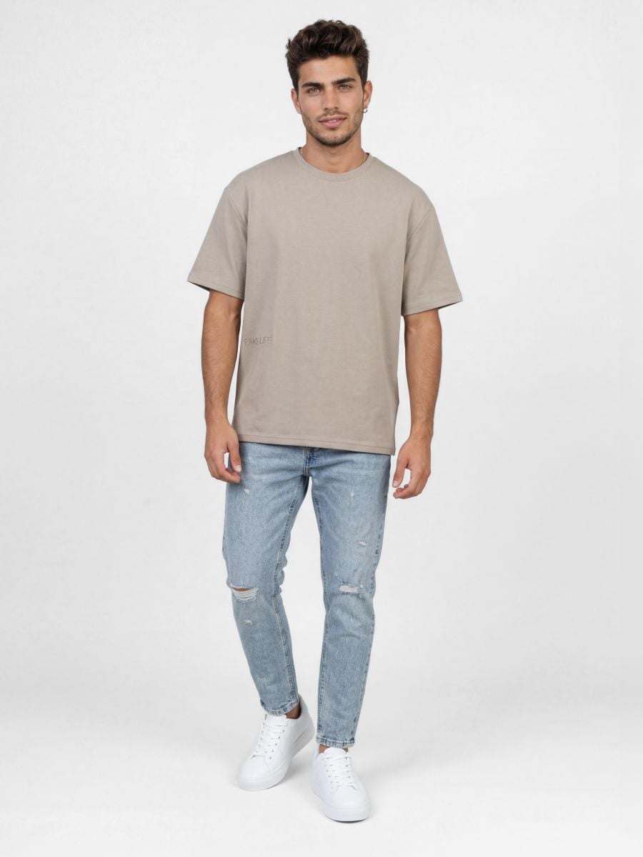 טישרט אובר סייז לגבר MEDIA