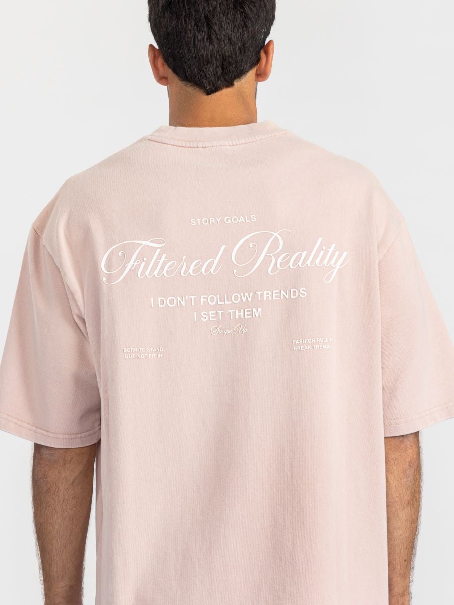 טישרט אובר סייז לגבר Filtered Reality
