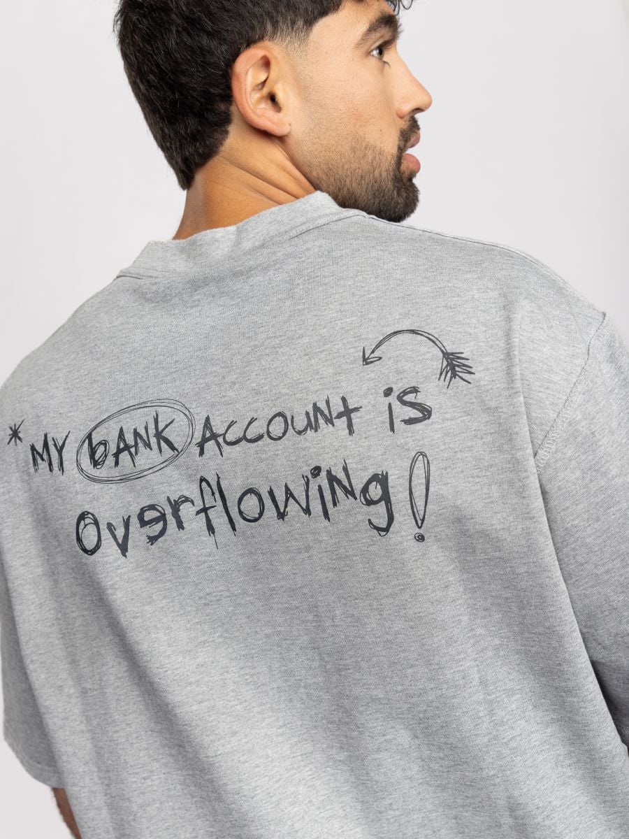 טישרט אובר סייז לגבר RICH