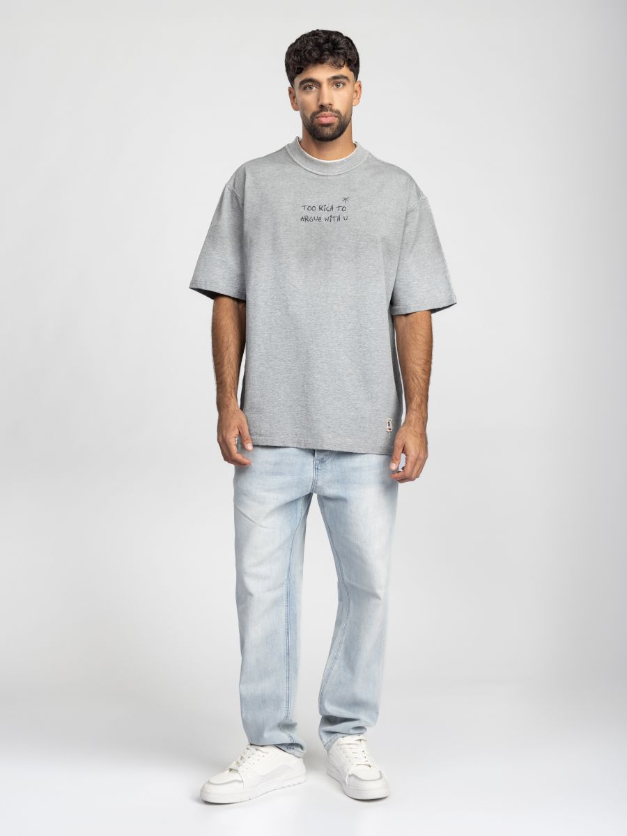 טישרט אובר סייז לגבר RICH